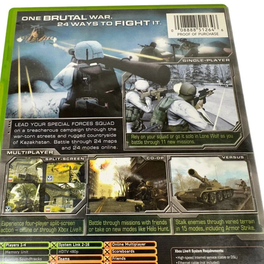 XBOX Tom Clancy's Ghost Recon 2 Summit Strike (2005)